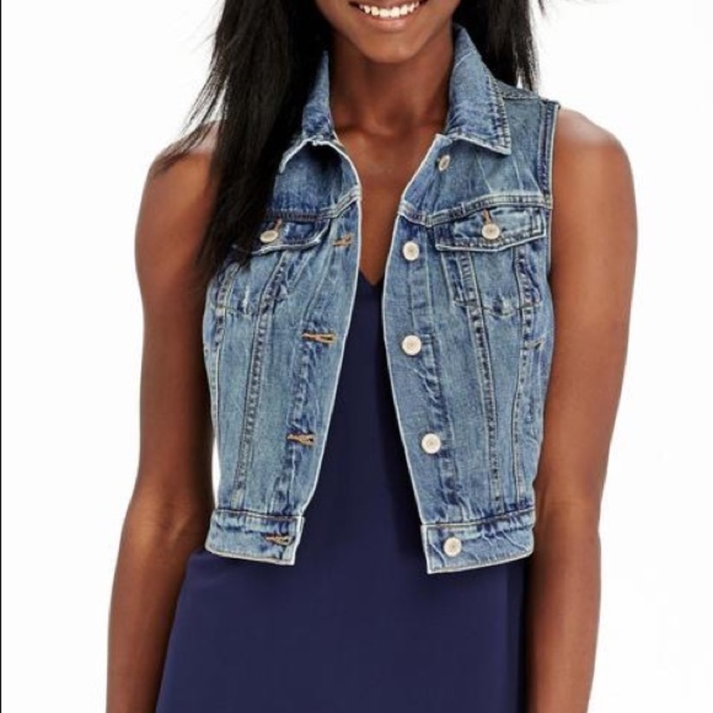 Denim vest. Great condition.